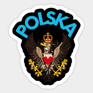 Polish Eagle Sticker